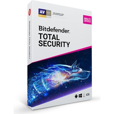 Bitdefender Total Security Antivirüs 1 Yıl